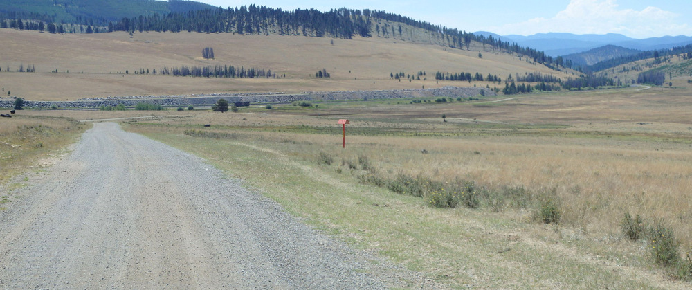 GDMBR: The train tracks run from Helena to Butte.